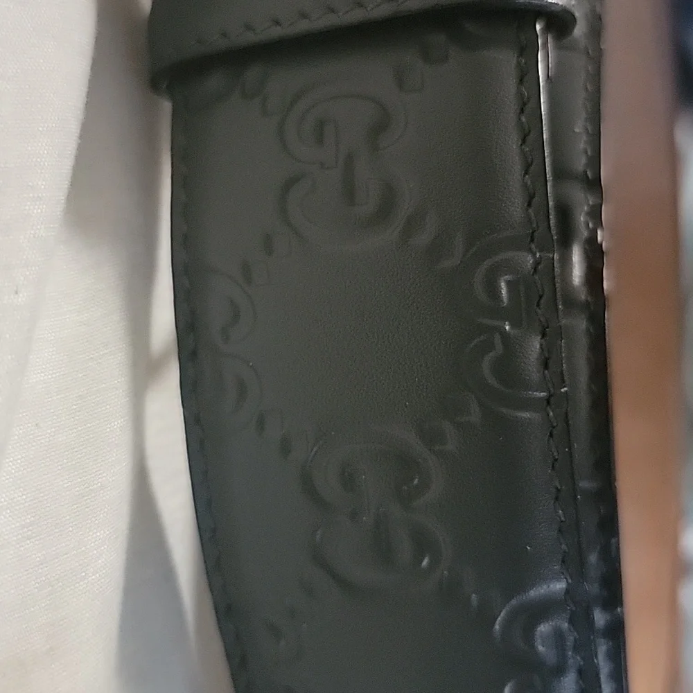 Gucci  Interlocking Leather Belt Size36 - Picture 5 of 9